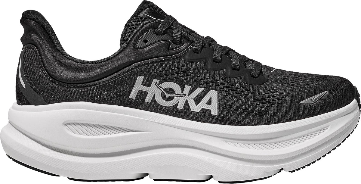 Hoka Bondi 9 Men's Running Shoes - Black | Running & Training