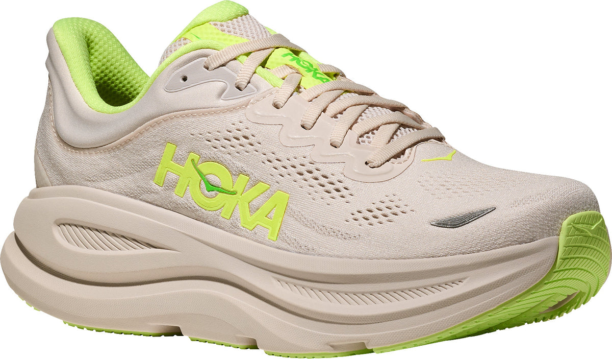 Hoka Bondi 9 Men's Running Shoes - Cream | Running & Training