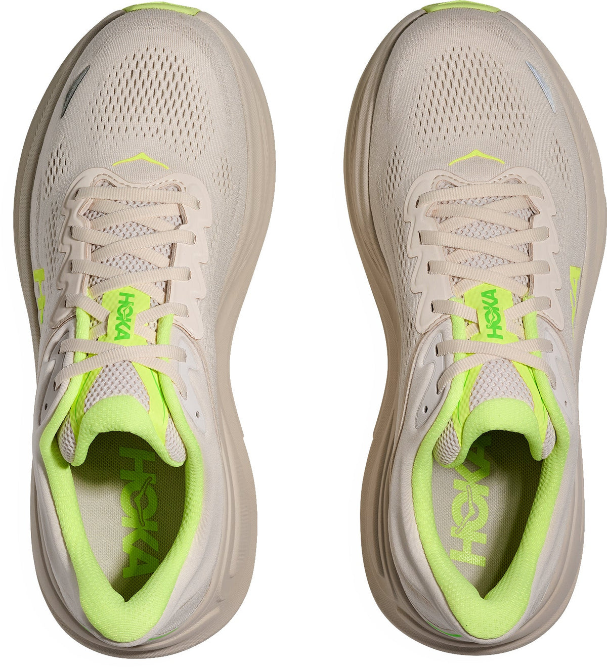 Hoka Bondi 9 Men's Running Shoes - Cream | Running & Training