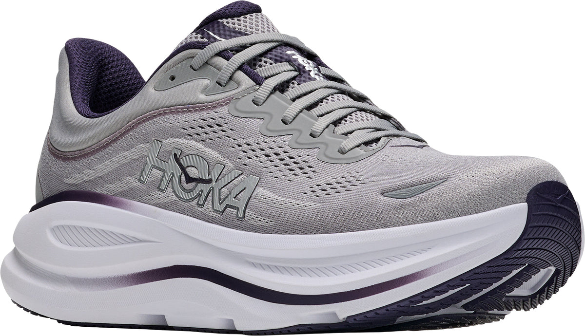 Hoka Bondi 9 Men's Running Shoes - Grey | Running & Training