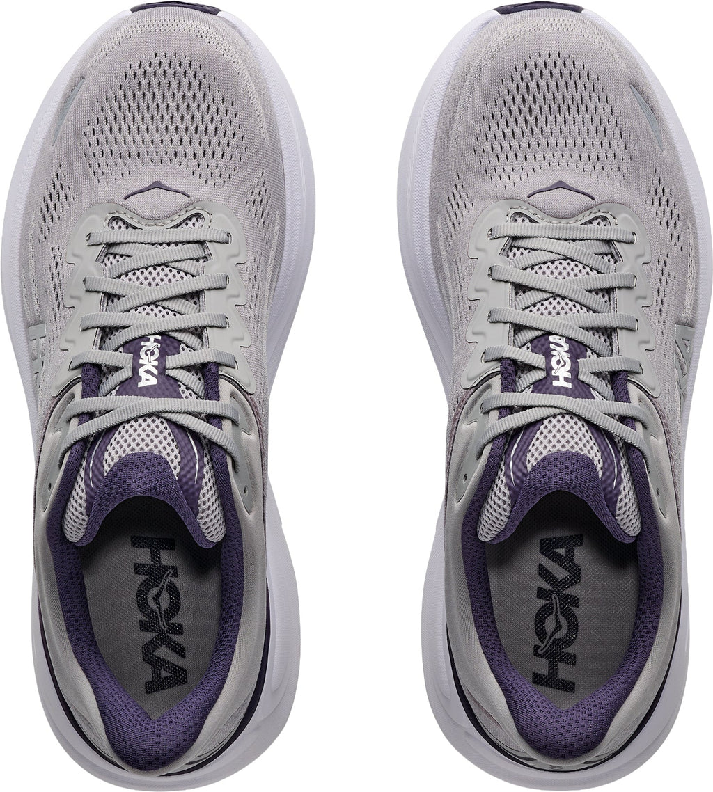 Hoka Bondi 9 Men's Running Shoes - Grey | Running & Training