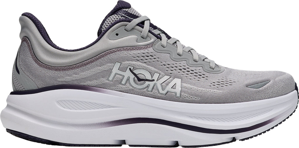 Hoka Bondi 9 Men's Running Shoes - Grey | Running & Training
