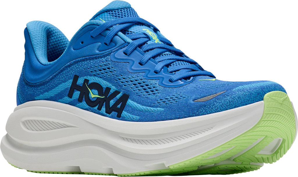 Hoka Bondi 9 WIDE FIT Men's Running Shoes - Blue | Running & Training