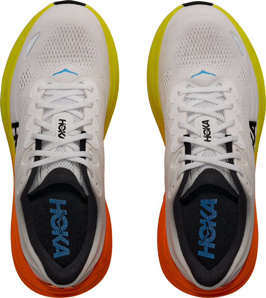 Hoka Bondi 9 Men's Running Shoes - White | Running & Training
