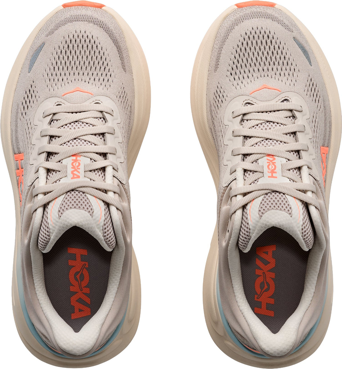 Hoka Bondi 9 Women's Running Shoes - Grey | Running & Training