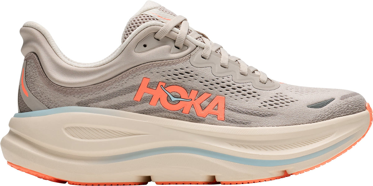 Hoka Bondi 9 Women's Running Shoes - Grey | Running & Training