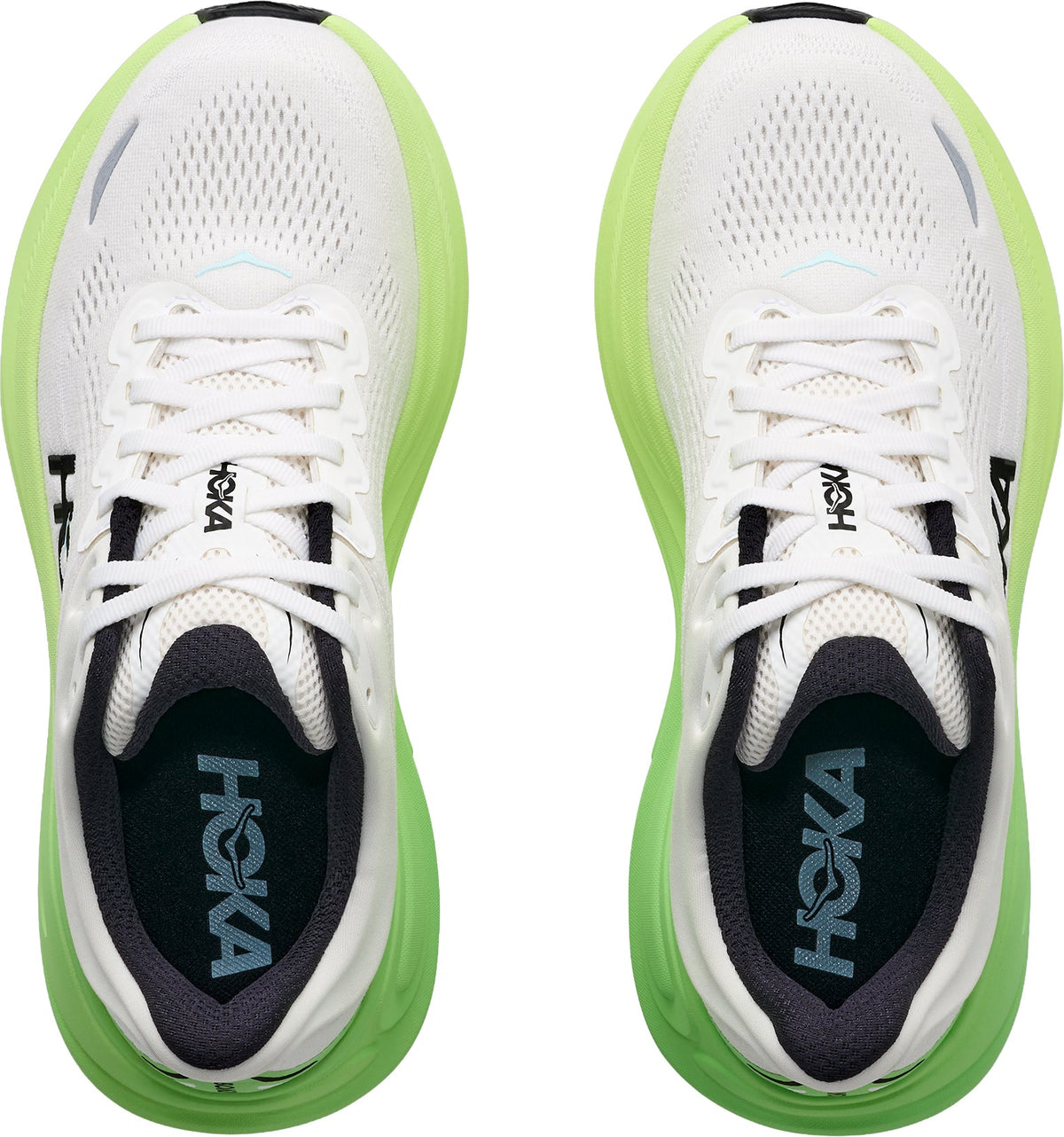 Hoka Bondi 9 Women's Running Shoes - White | Running & Training