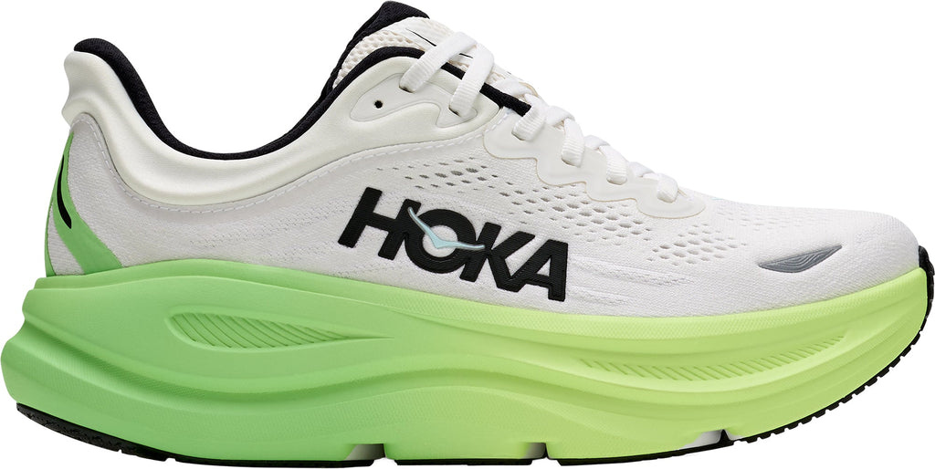 Hoka Bondi 9 WIDE FIT Women's Running Shoes - White | Running & Training