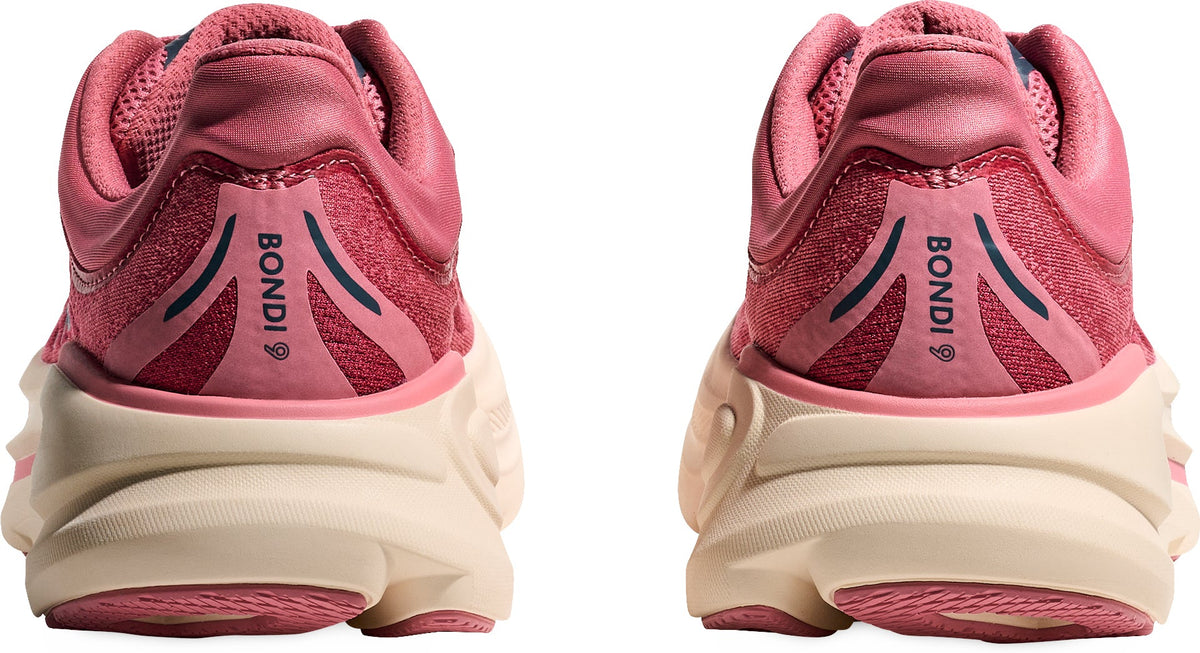 Hoka Bondi 9 WIDE FIT Women's Running Shoes - Pink | Running & Training