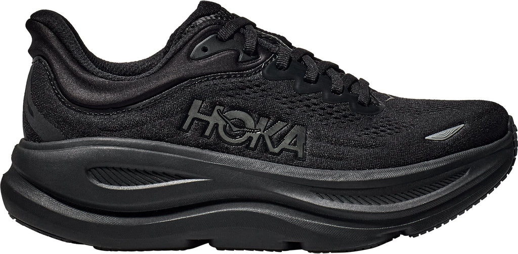Hoka Bondi 9 WIDE FIT Women's Running Shoes - Black | Running & Training