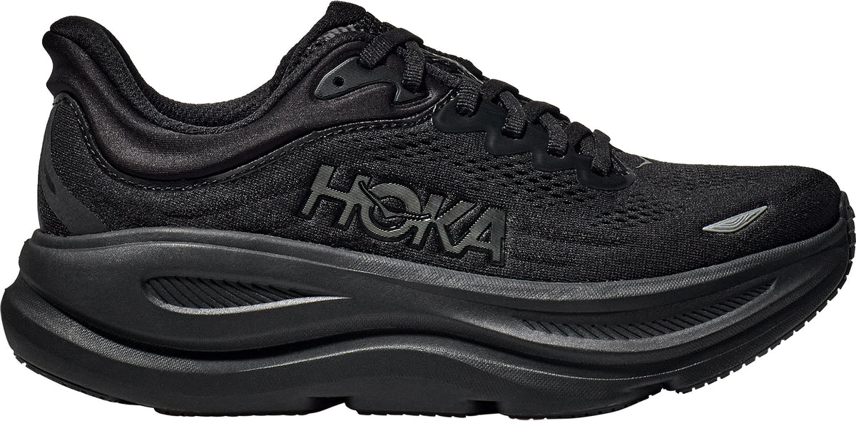 Hoka Bondi 9 WIDE FIT Women's Running Shoes - Black | Running & Training