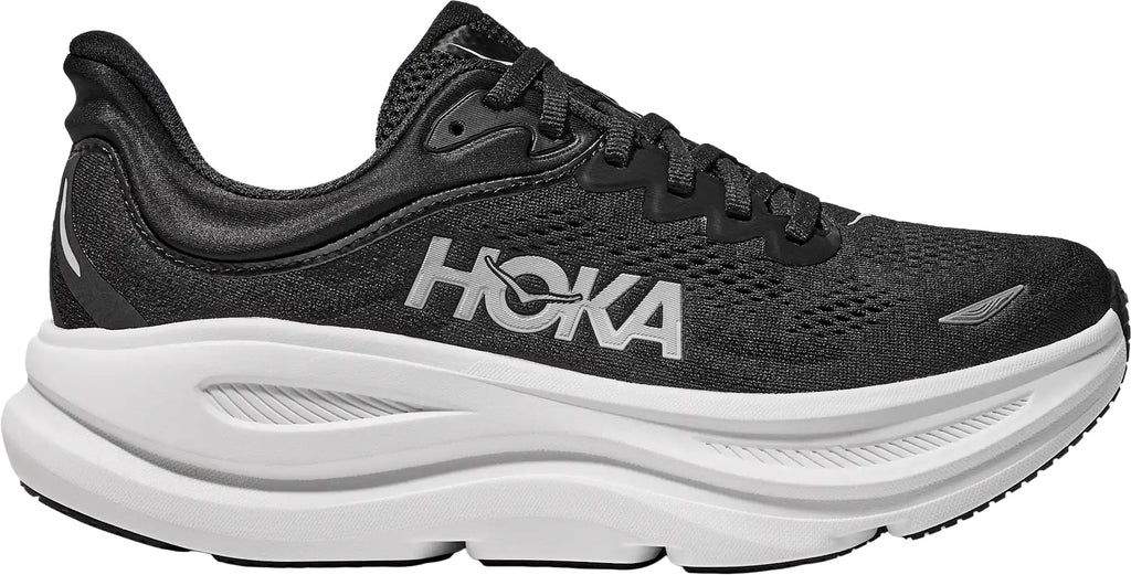 Hoka Bondi 9 WIDE FIT Women's Running Shoes - Black | Running & Training