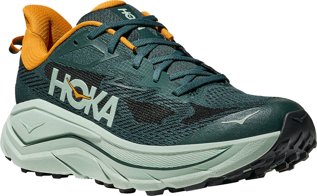 Hoka Challenger 8 Men's Trail Running Shoes - Green | Trail Running