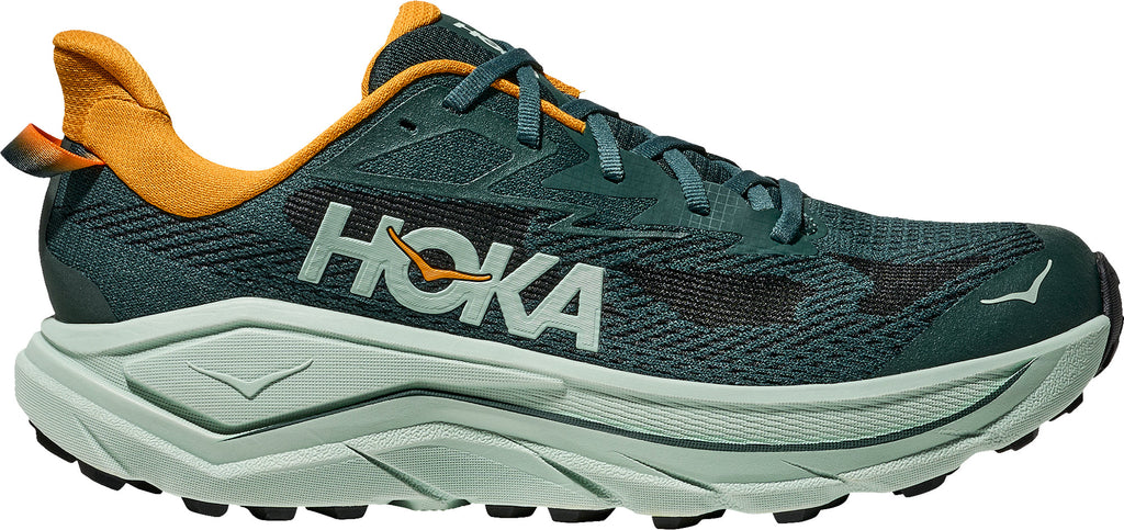 Hoka Challenger 8 Men's Trail Running Shoes - Green | Trail Running