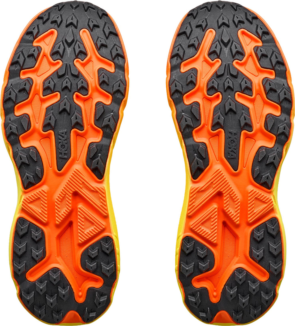 Hoka Challenger 8 Men's Trail Running Shoes - Orange | Trail Running