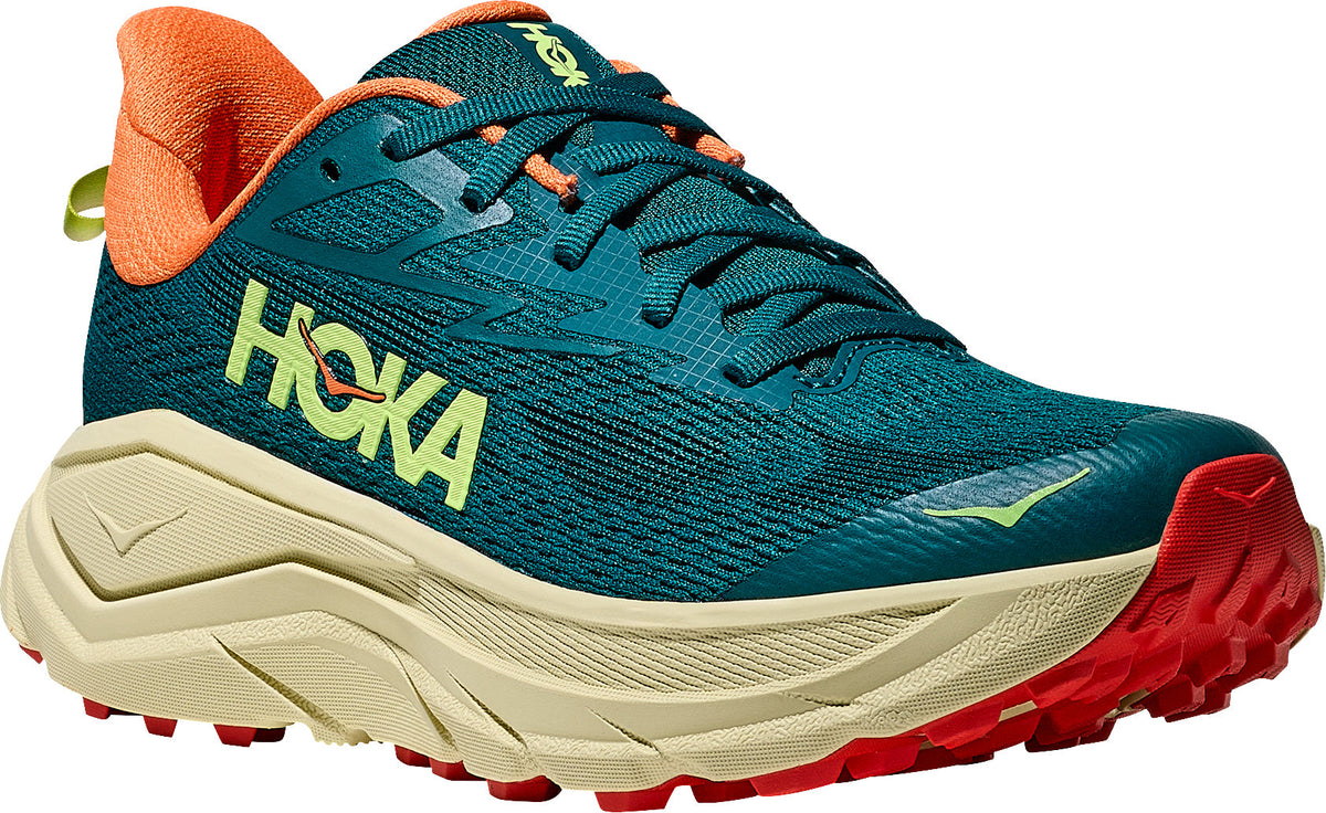 Hoka Challenger 8 Women's Trail Running Shoes - Green | Trail Running