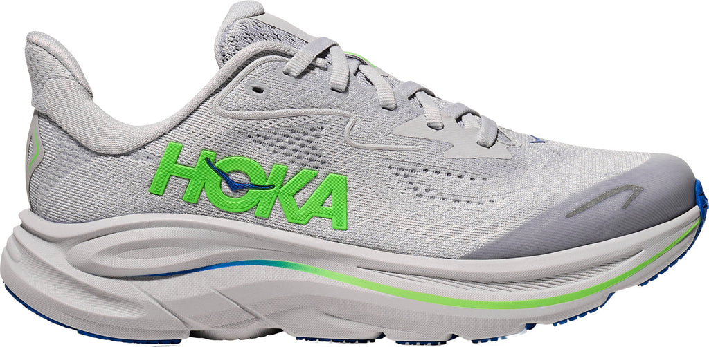 Hoka Clifton 10 Junior Running Shoes - Grey | Running & Training