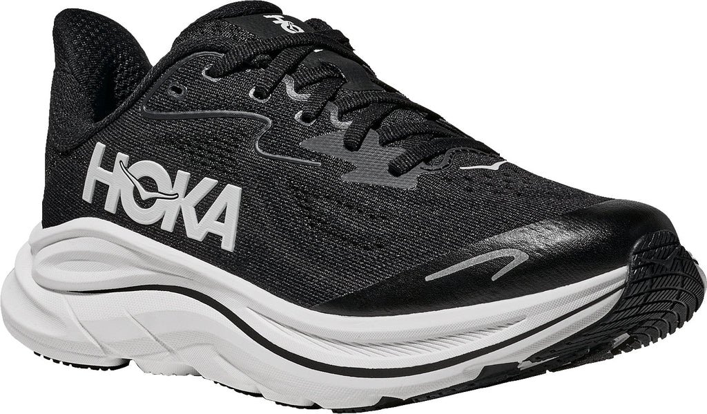 Hoka Clifton 10 Junior Running Shoes - Black | Running & Training