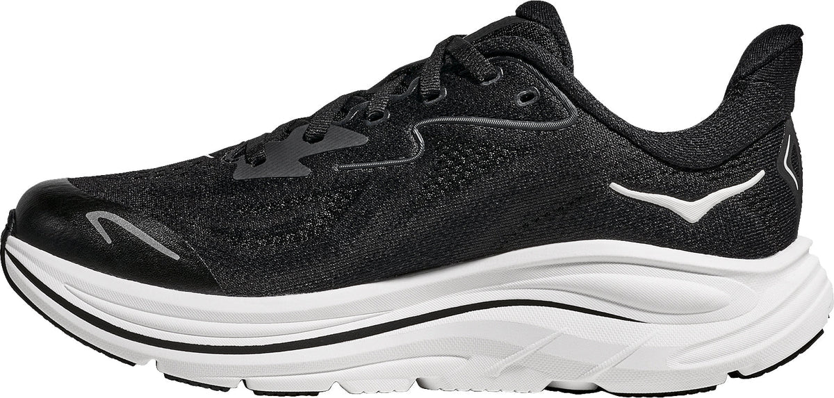 Hoka Clifton 10 Junior Running Shoes - Black | Running & Training