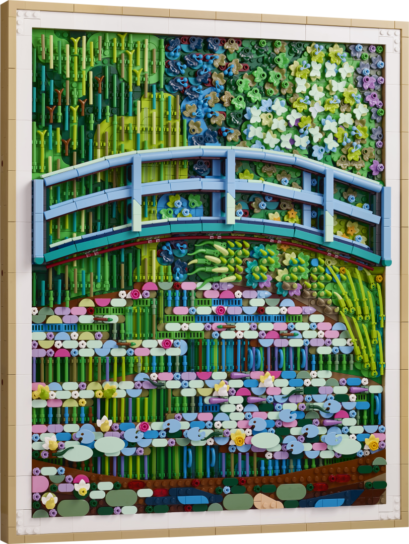 LEGO Art Claude Monet – Bridge over a Pond of Water Lilies | 31220