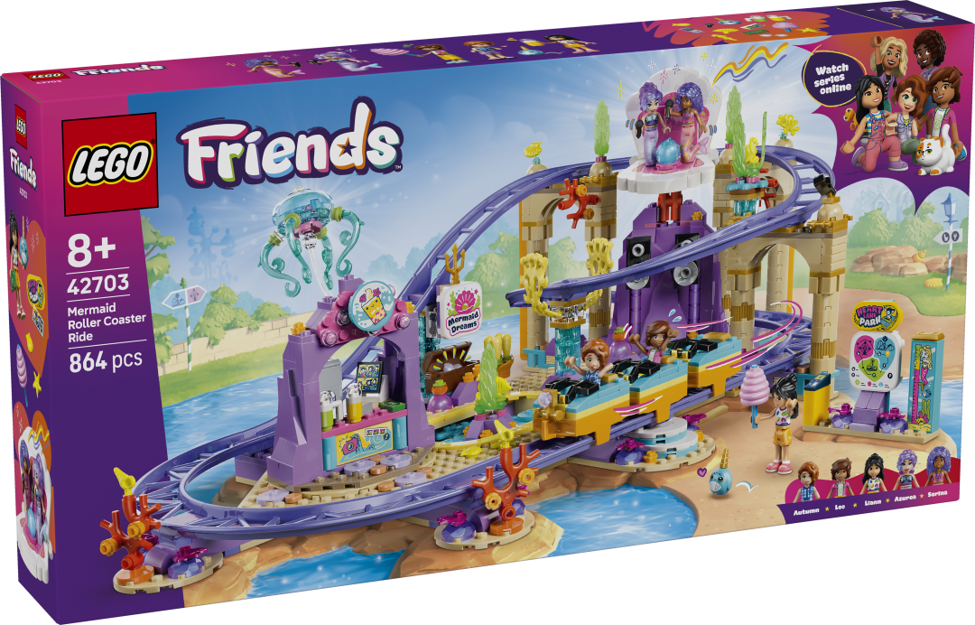 LEGO Friends Mermaid Roller Coaster Ride | 42703