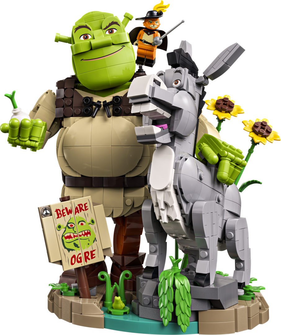 LEGO Icons Shrek, Donkey & Puss in Boots | 72423