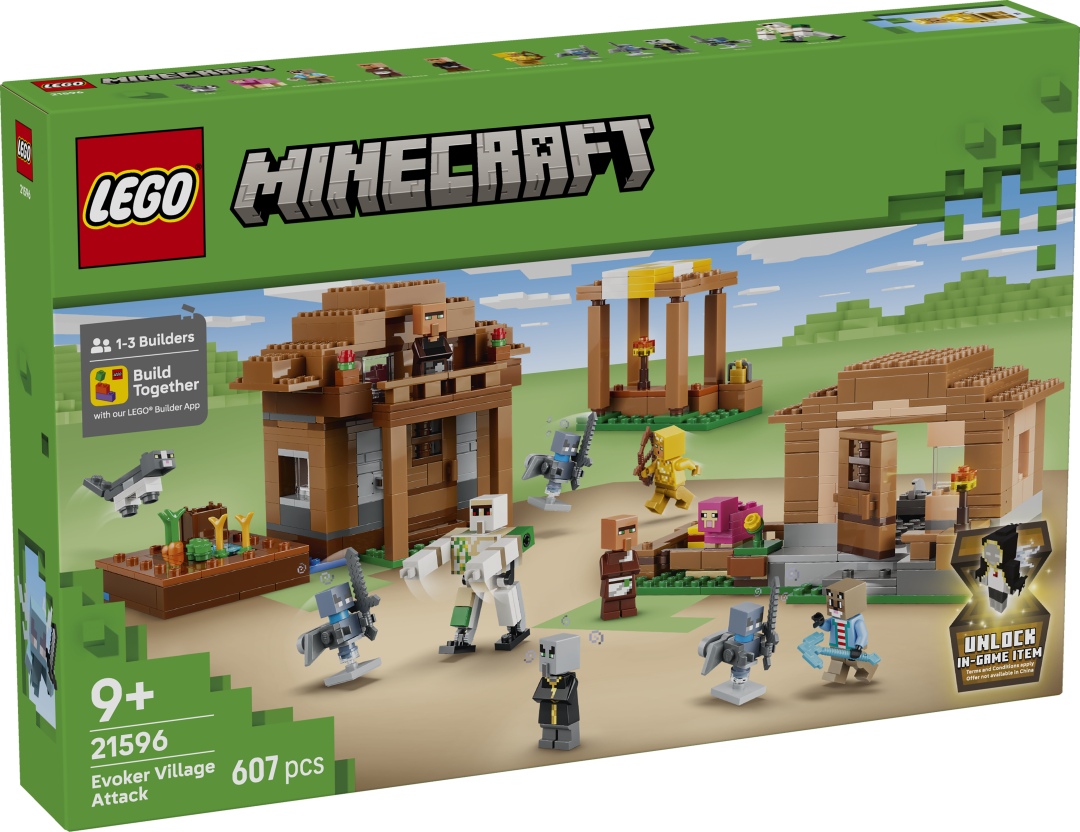 LEGO Minecraft Evoker Village Attack | 21596