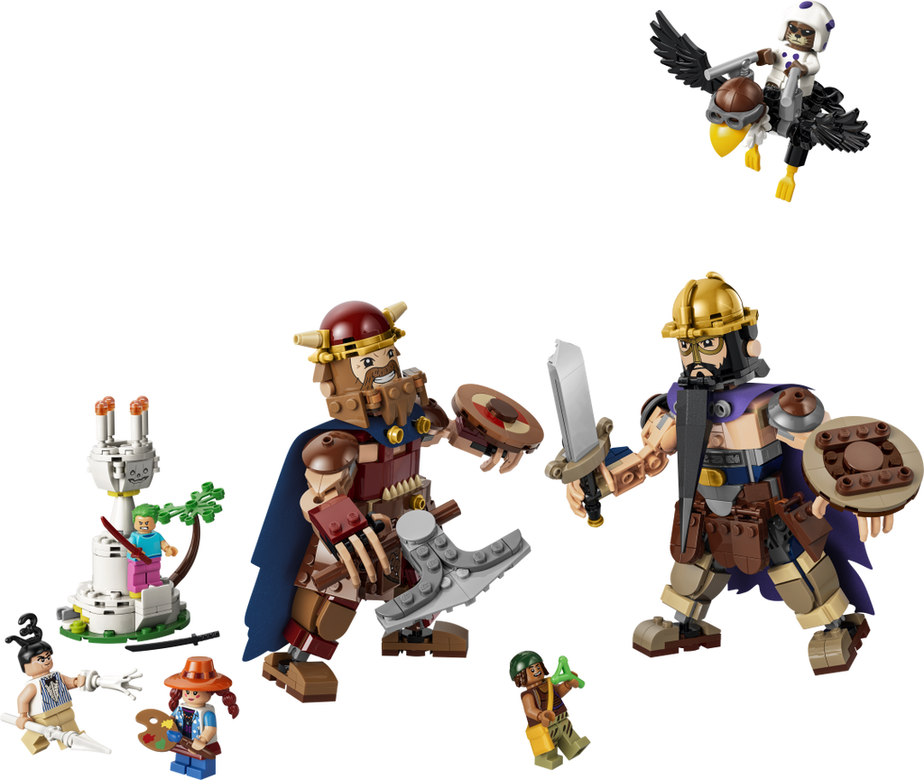 LEGO One Piece Dorry vs. Brogy – Giants of Little Garden | 75644