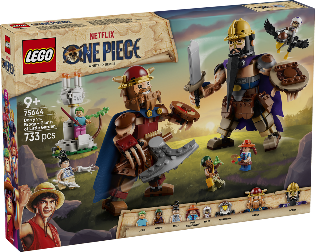 LEGO One Piece Dorry vs. Brogy – Giants of Little Garden | 75644