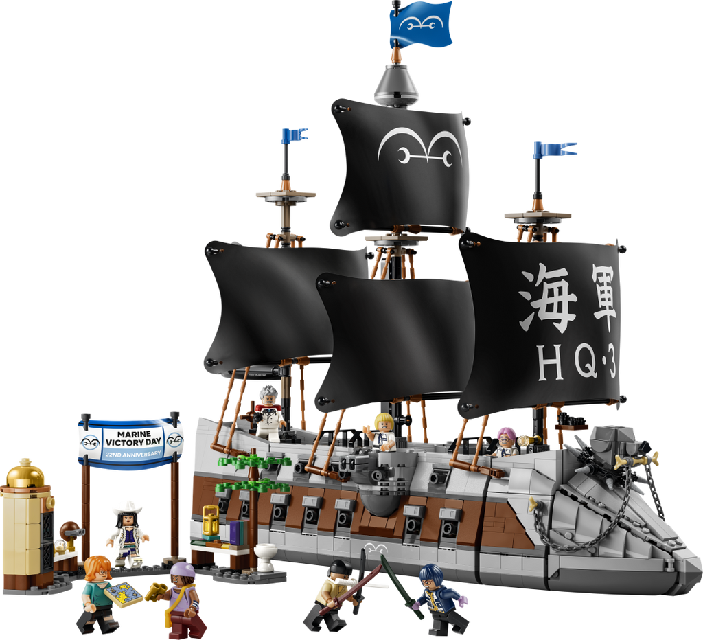 LEGO One Piece Garp's Marine Battleship | 75646