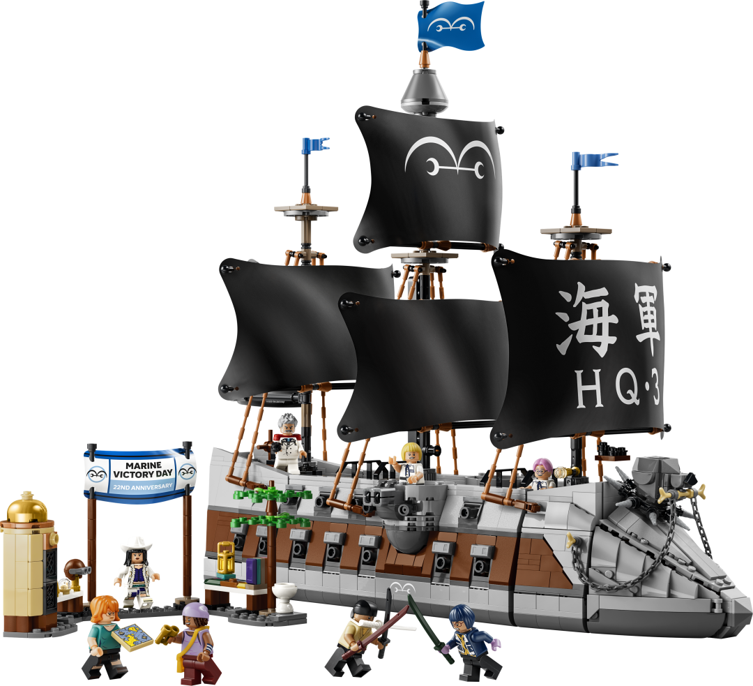LEGO One Piece Garp's Marine Battleship | 75646