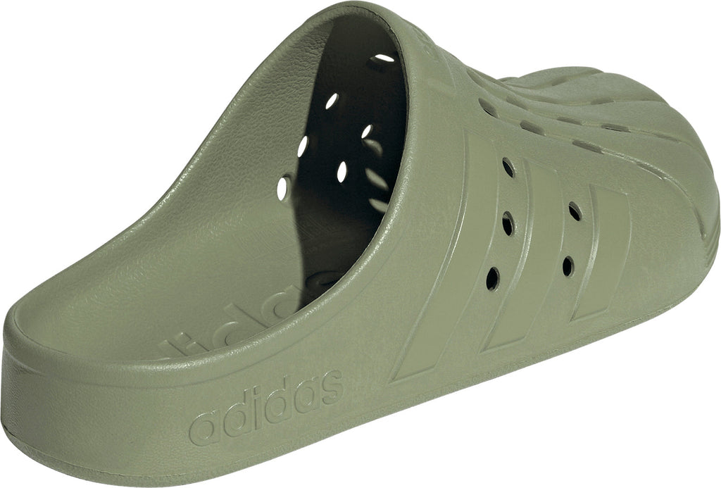 adidas Adilette Clog Sliders - Green | Everyday Comfort