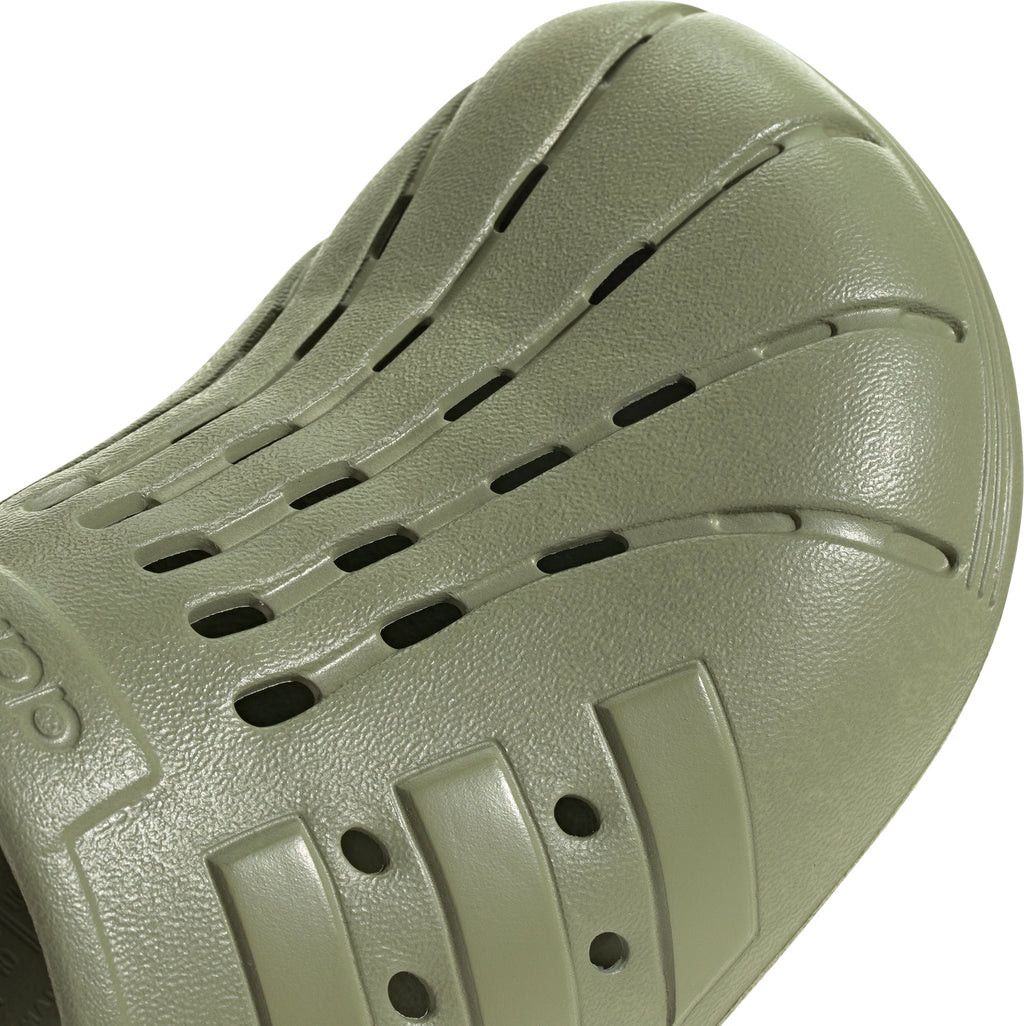 adidas Adilette Clog Sliders - Green | Everyday Comfort