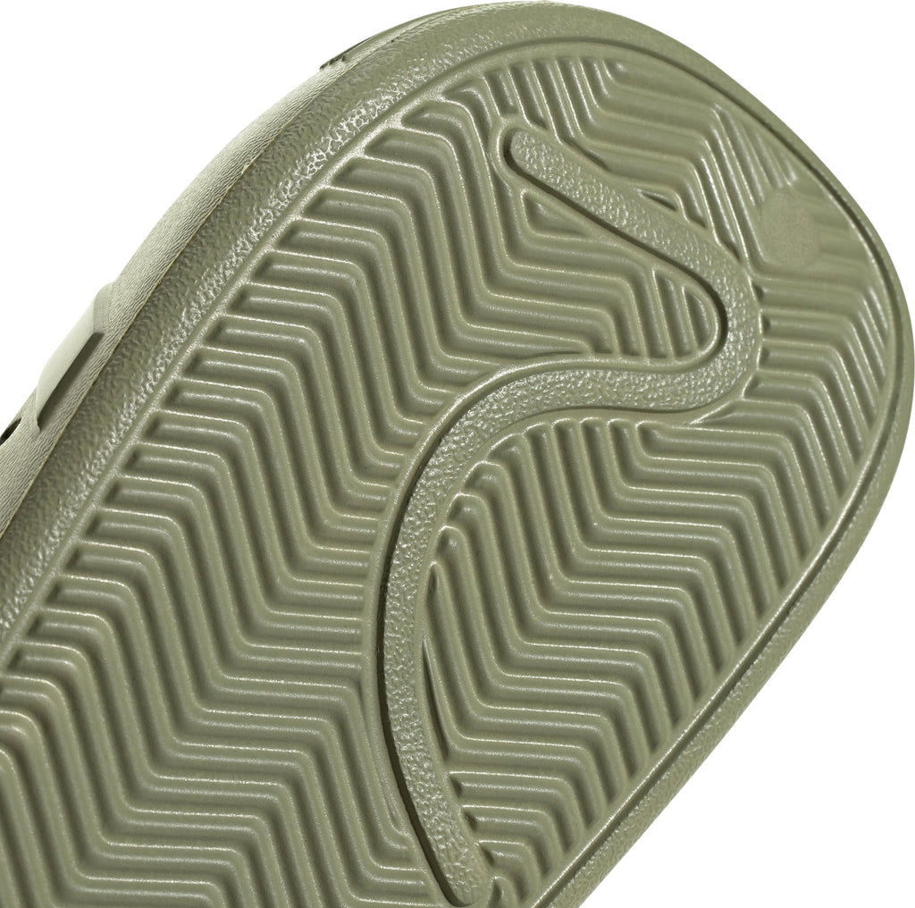 adidas Adilette Clog Sliders - Green | Everyday Comfort