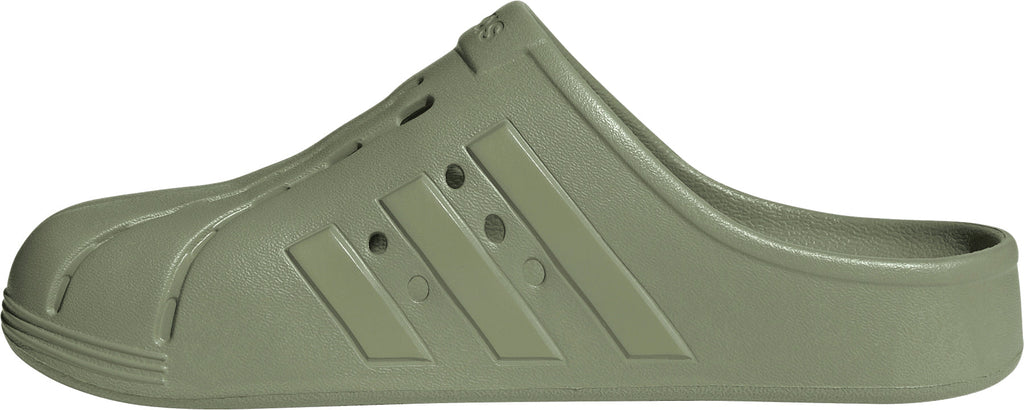 adidas Adilette Clog Sliders - Green | Everyday Comfort