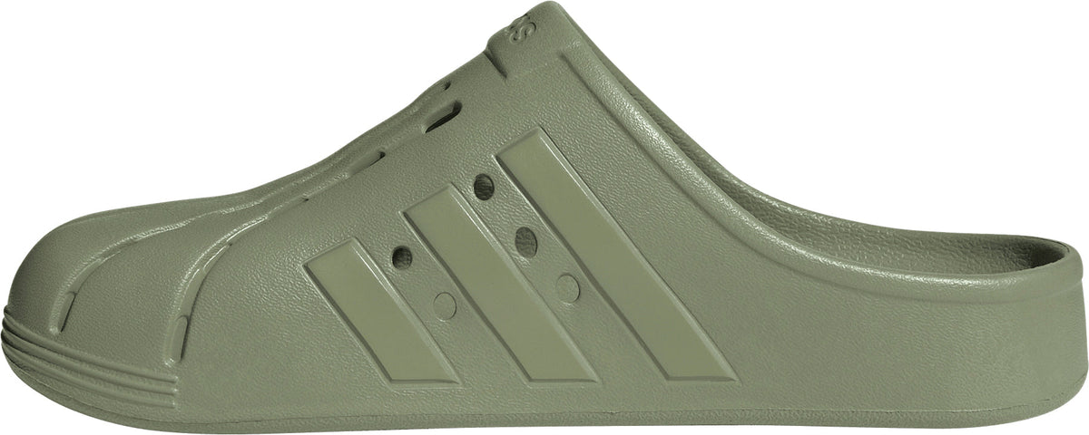 adidas Adilette Clog Sliders - Green | Everyday Comfort
