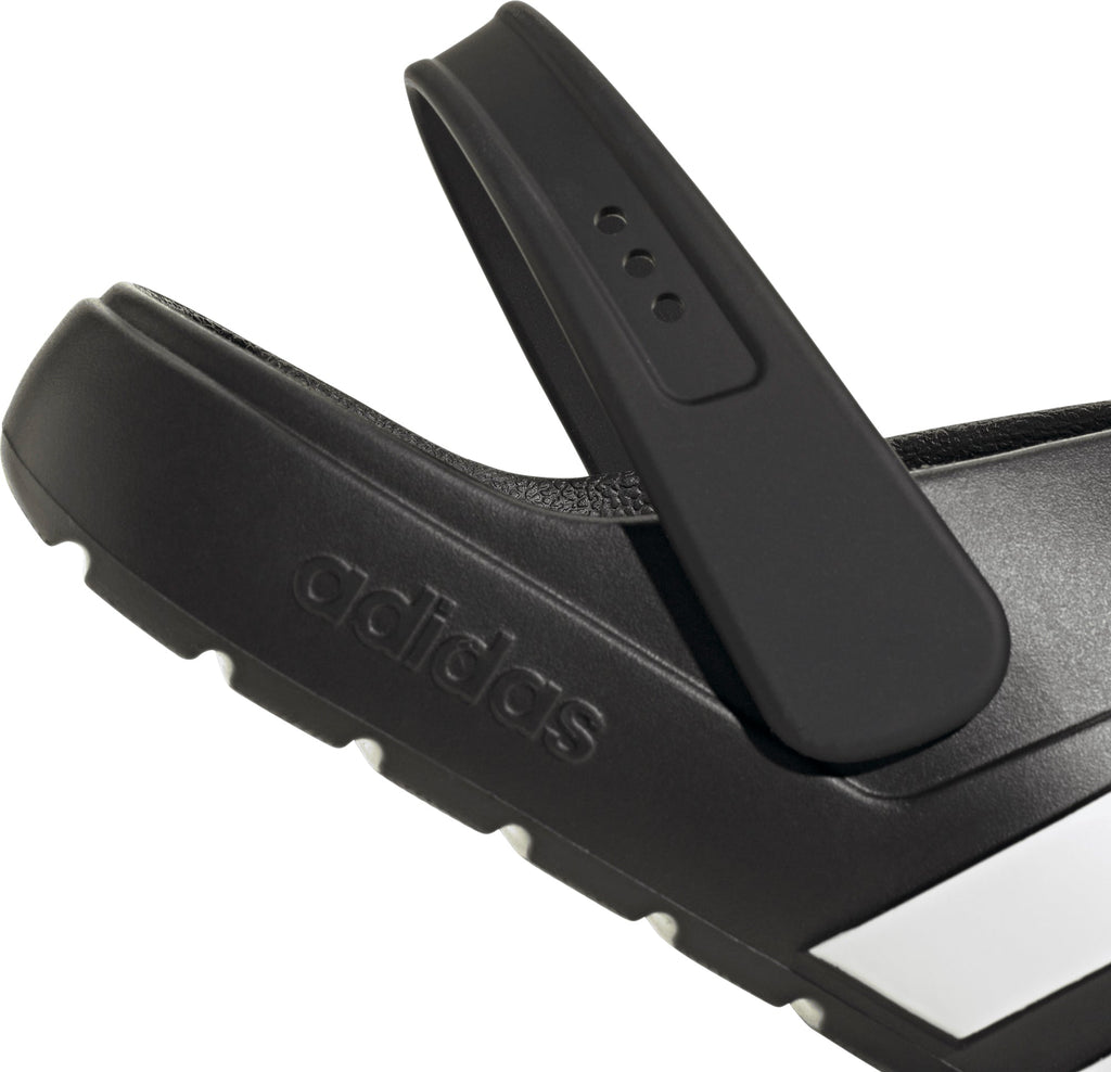 adidas Adilette Clog Sliders - Black | Everyday Comfort