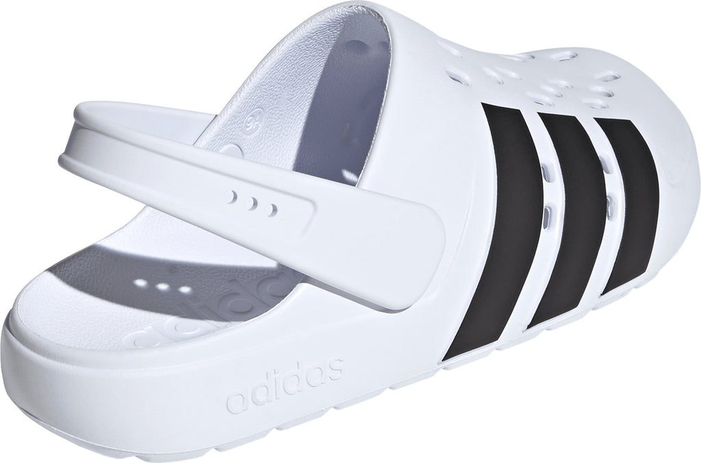 adidas Adilette Clog Sliders - White | Everyday Comfort