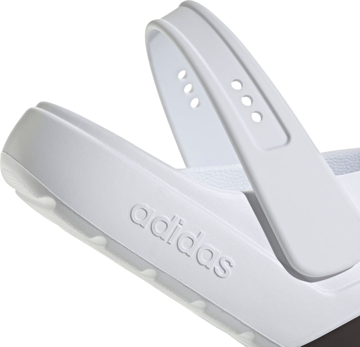 adidas Adilette Clog Sliders - White | Everyday Comfort