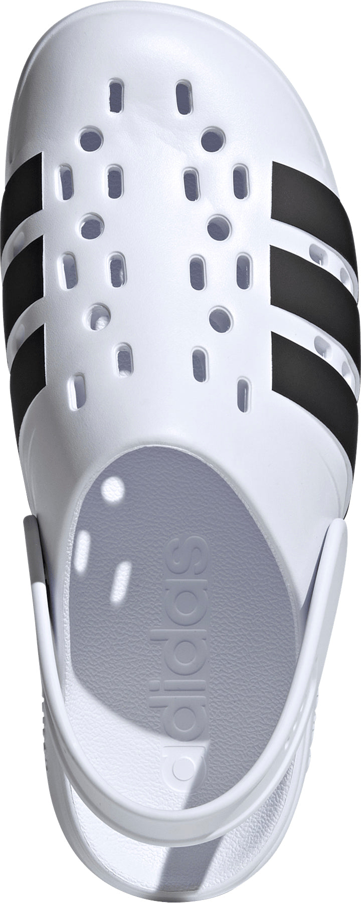 adidas Adilette Clog Sliders - White | Everyday Comfort
