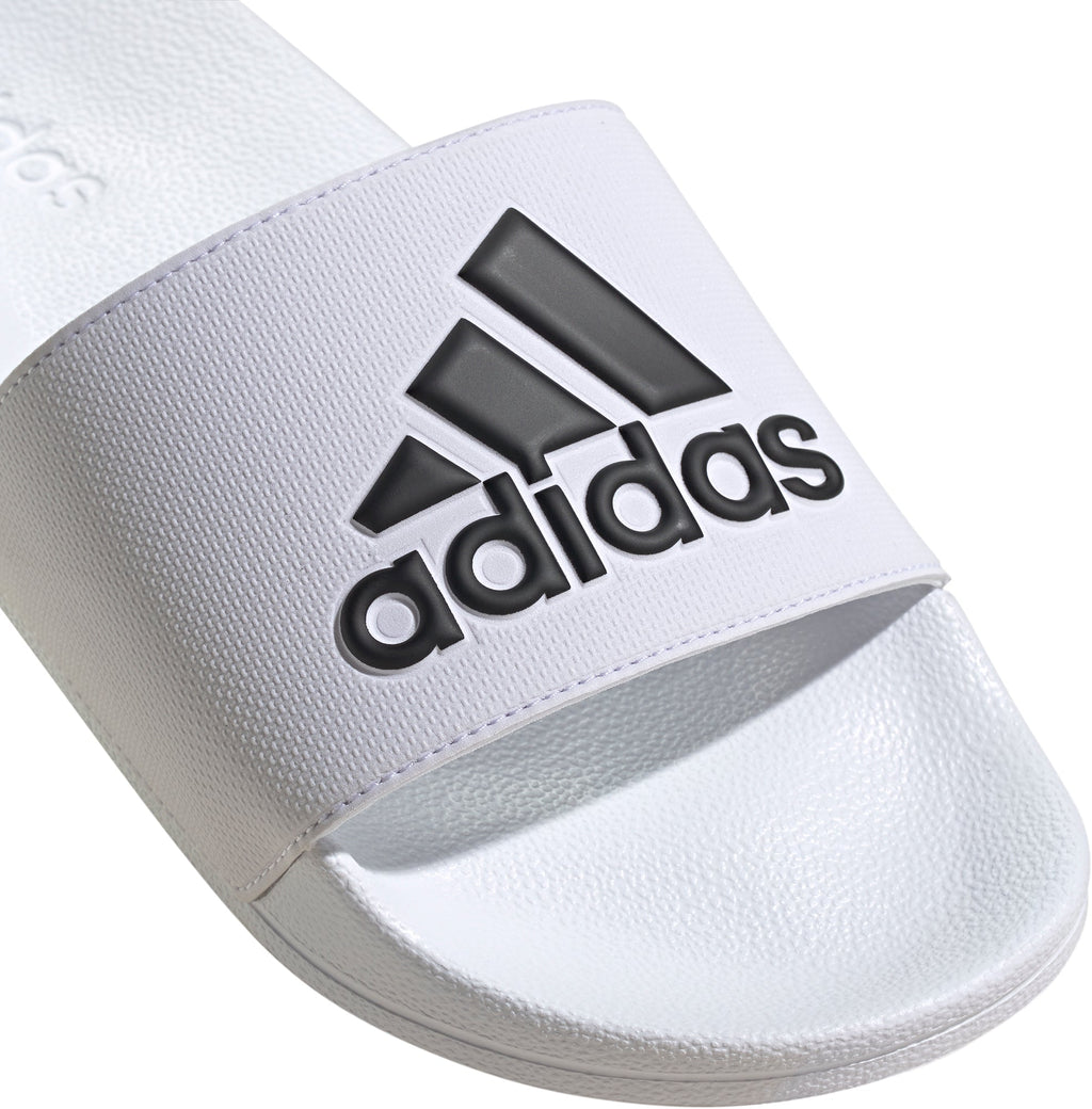 adidas Adilette Shower Sliders - White | Everyday Comfort