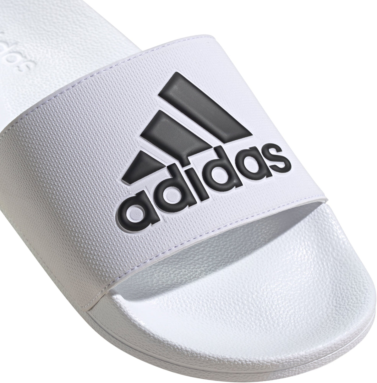 adidas Adilette Shower Sliders - White | Everyday Comfort