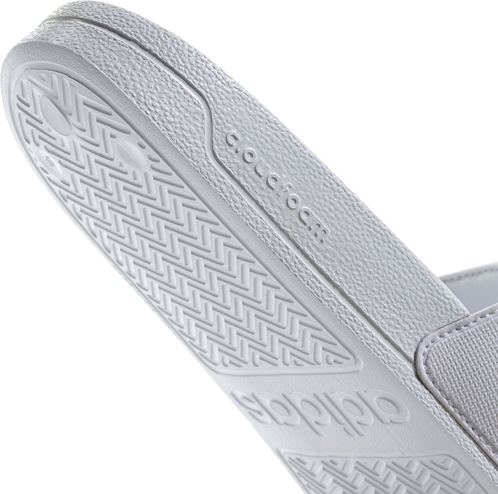 adidas Adilette Shower Sliders - White | Everyday Comfort