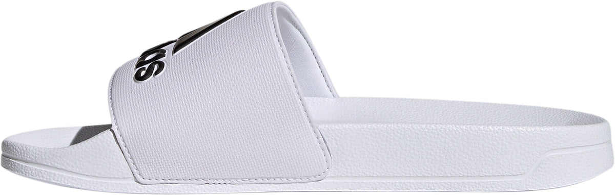 adidas Adilette Shower Sliders - White | Everyday Comfort