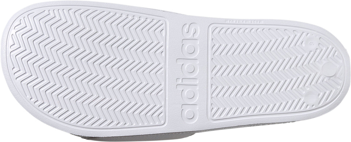 adidas Adilette Shower Sliders - White | Everyday Comfort