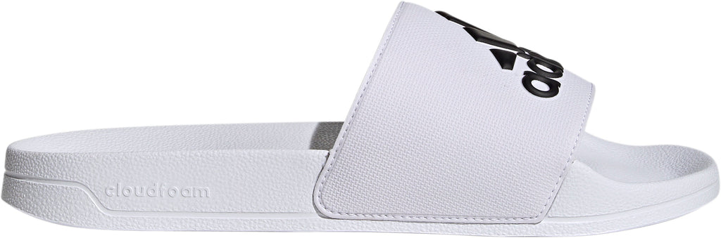 adidas Adilette Shower Sliders - White | Everyday Comfort