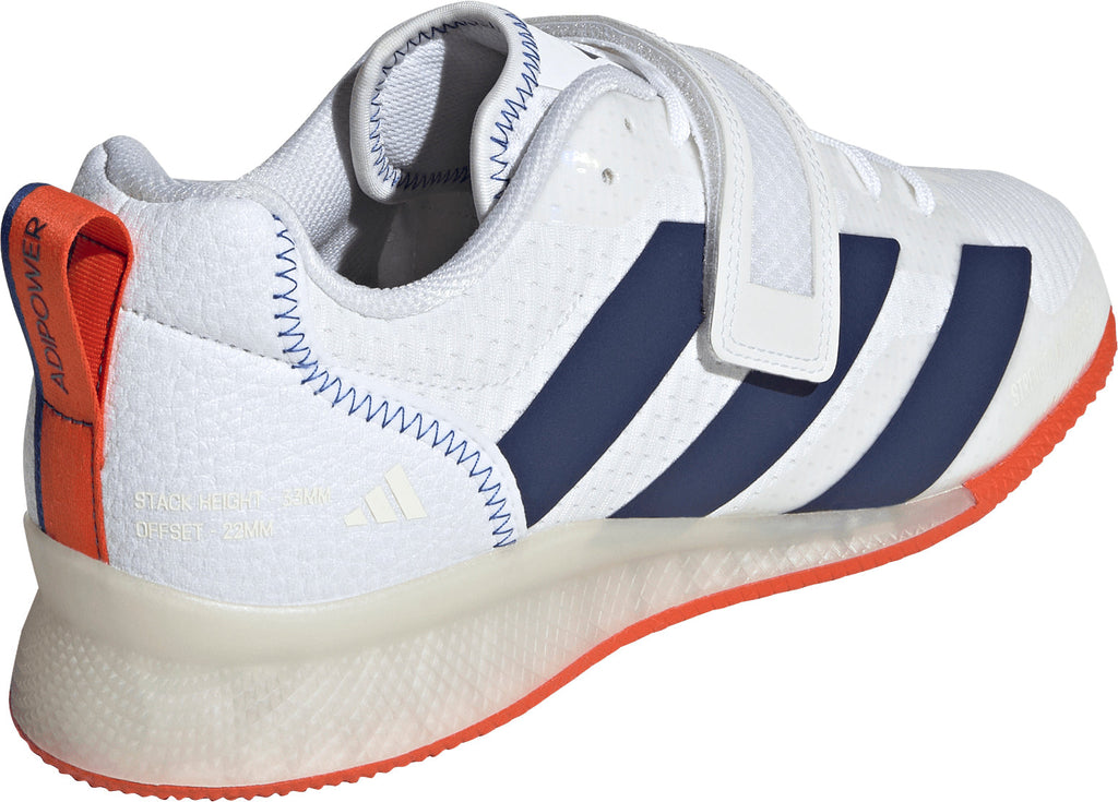 adidas Adipower 3 Men's Weightlifting Shoes - White | Training & Fitness