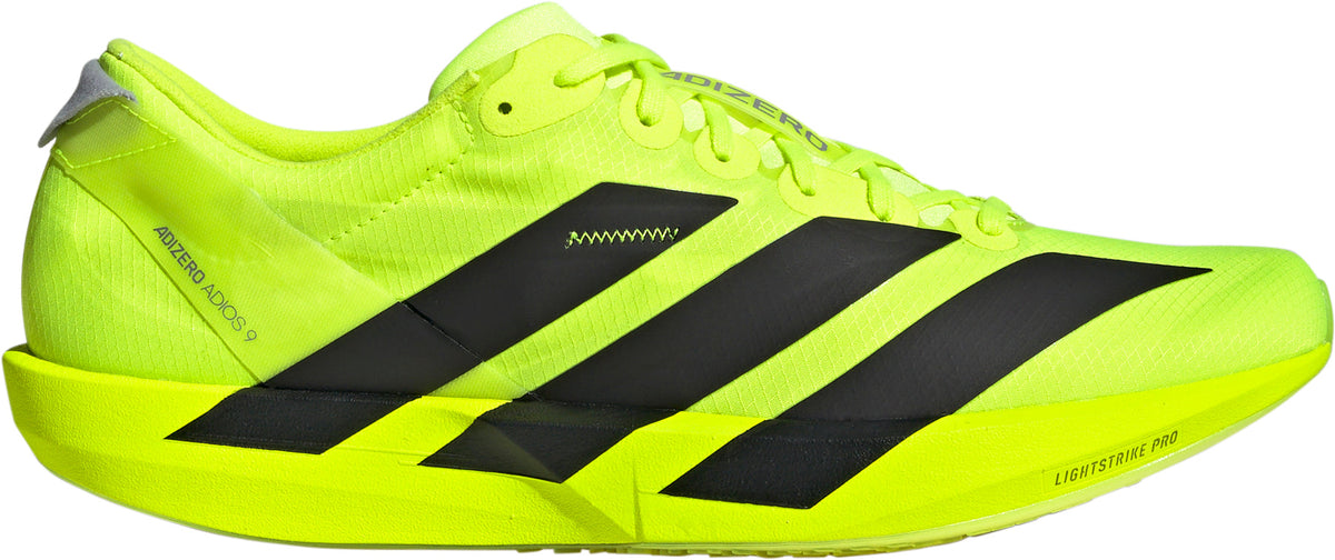 adidas Adizero Adios 9 Men's Running Shoes - Yellow | Running & Training