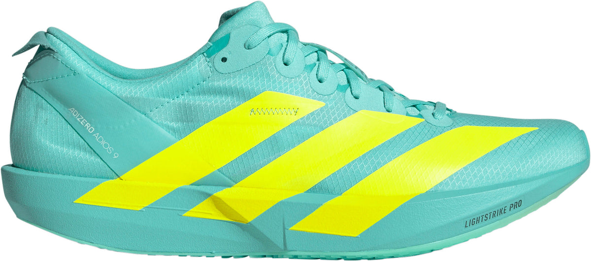 adidas Adizero Adios 9 Men's Running Shoes - Green | Running & Training