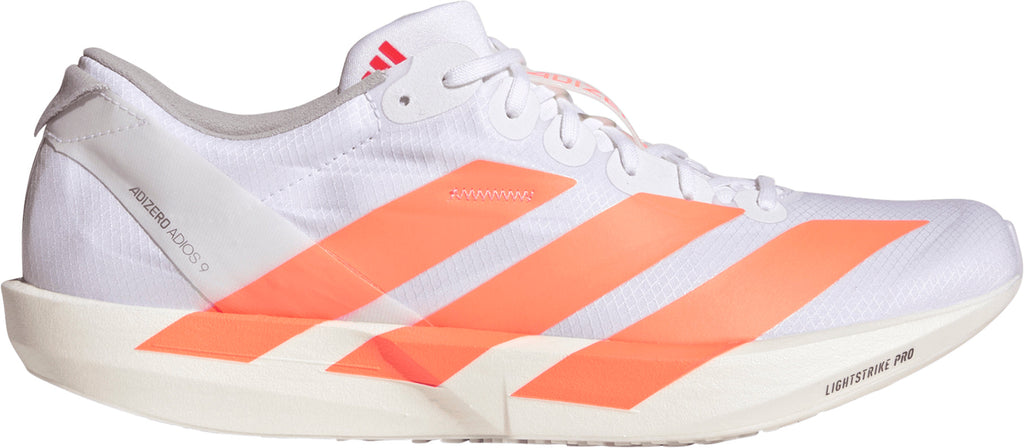 adidas Adizero Adios 9 Men's Running Shoes - White | Running & Training